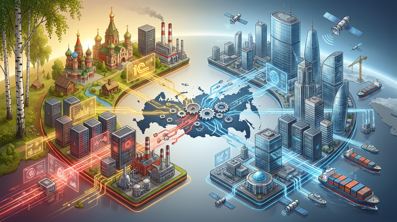 1С:ERP vs SAP: сравнение для российского бизнеса в 2026 году
