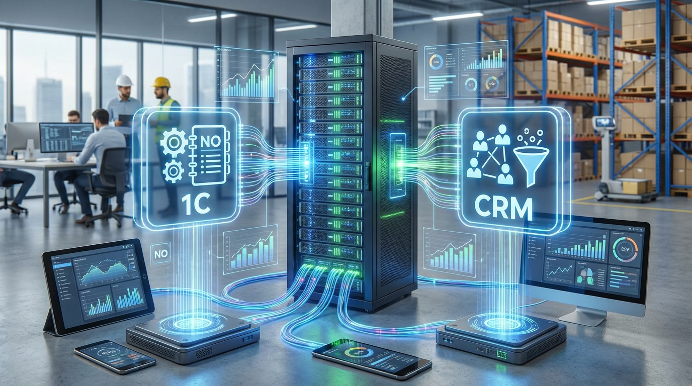 Интеграция 1С с CRM: какие системы подключить и как это сделать правильно