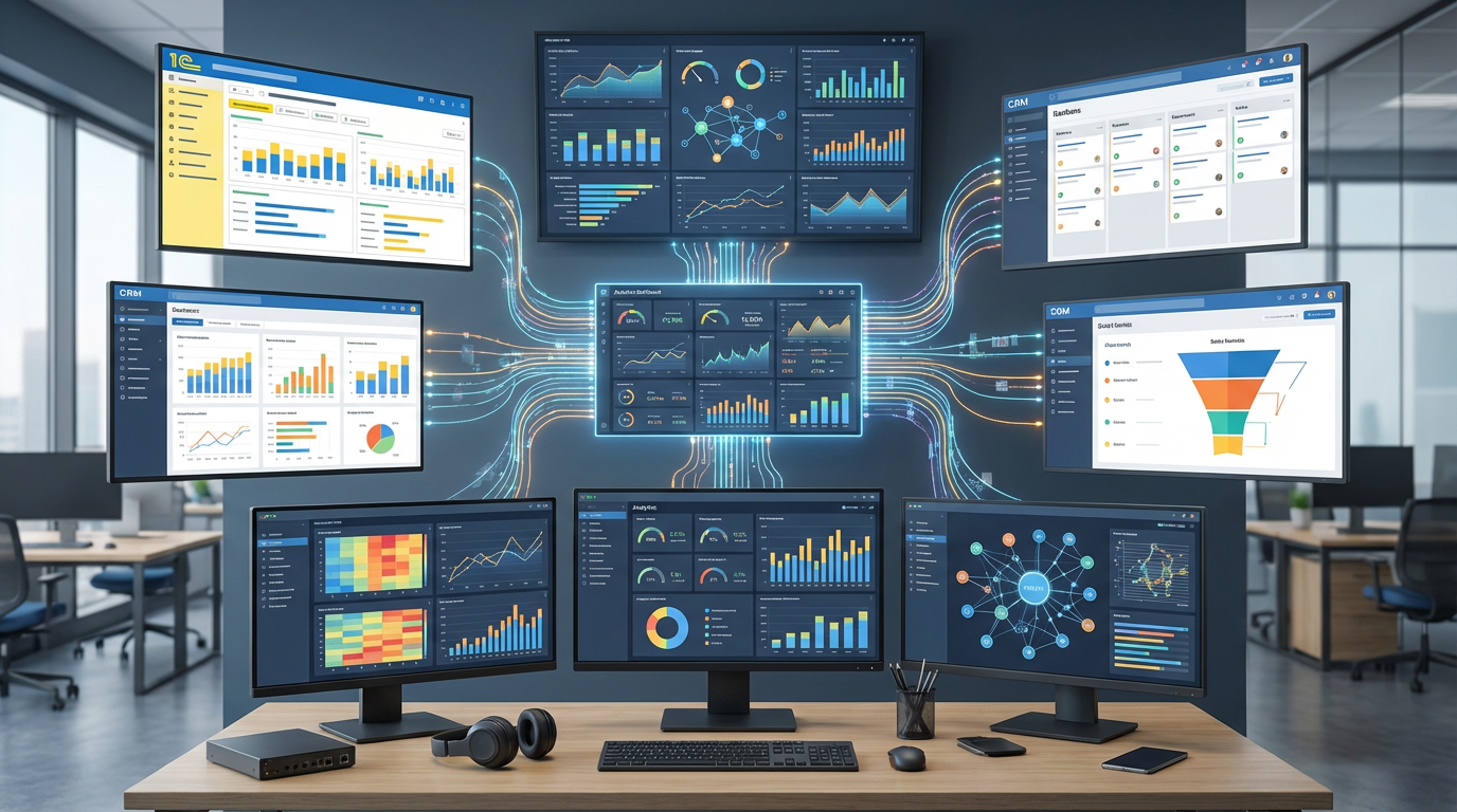 Интеграция 1С с CRM: какие системы подключить и как это сделать правильно