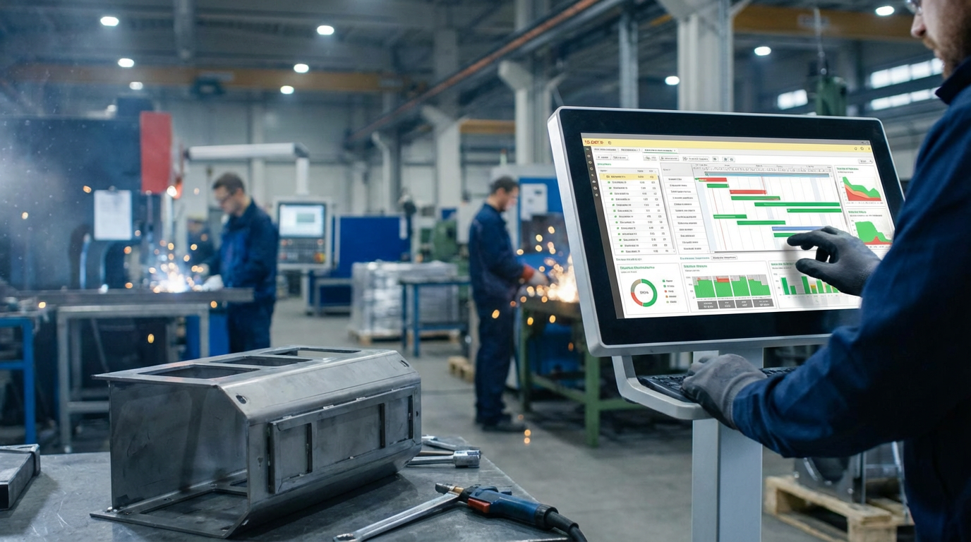 MES-модуль 1С:ERP: управление цехом в реальном времени