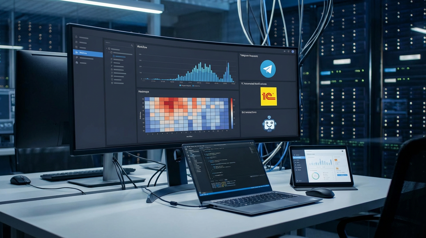 Telegram-бот для 1С: автоматизация заявок и уведомлений с помощью ИИ