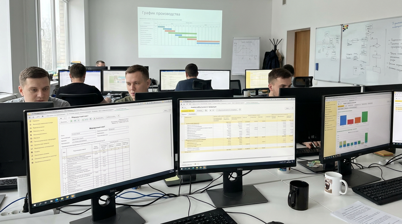 Учёт в 1С:ERP в 2026 году: производство, себестоимость и управленческий учёт