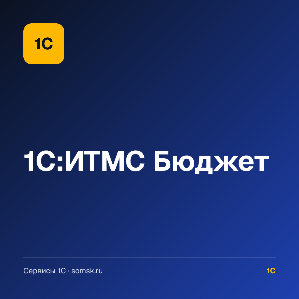 1C:ИТМС Бюджет